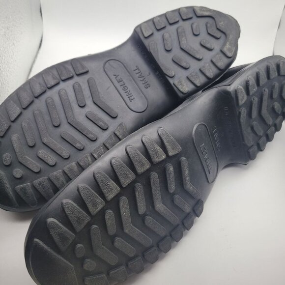 Tingley Overshoes Rubber Waterproof Adult SM 6.5 - 8 Black Ankle Vintage Durable - Picture 4 of 8